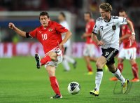 Fussball International EM 2012 Qualifikationsspiel:  Oesterreich - Deutschland