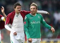 Fussball 1. Bundesliga: Bremen, BOENISCH und FRITZ