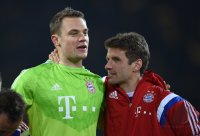 Fussball 1. Bundesliga Saison 14/15: FC Bayern Muenchen - Borussia Dortmund