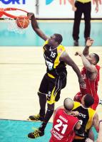 Basketball  1. Bundesliga 2008/2009   Walter Tigers - Brose Basket Bamberg