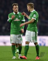 Fussball, 1. Bundesliga  Saison 2014/2015: Werder Bremen - Hertha BSC Berlin