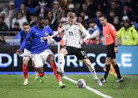 Fussball Testspiel: Frankreich - Deutschland