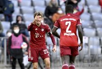 Fussball 1. Bundesliga Saison 21/22: FC Bayern Muenchen - SpVgg Greuther Fuerth