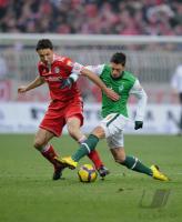 Fussball 1. Bundesliga  09/10  FC Bayern Muenchen  -  SV Werder Bremen