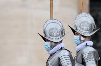 Rom; Papst Franziskus I. spricht den Urbi Et Orbi Segen