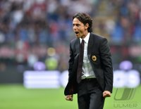Fussball International Serie A 14/15:  Trainer Filippo Inzaghi (AC Mailand)