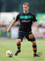 Fussball 1. Bundesliga: Bremen, JENSEN Einzelaktion