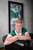 Fussball 1. Bundesliga, Saison 2012/2013, Werder Bremen: Kevin de Bruyne exklusiven Pressefoto ULMER Fotoshooting