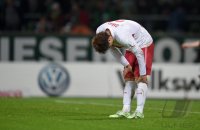 Fussball, 1. Bundesliga  Saison 2014/2015: SV Werder Bremen - VfB Stuttgart