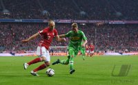 Fussball 1. Bundesliga Saison 16/17: FC Bayern Muenchen - Borussia Moenchengladbach