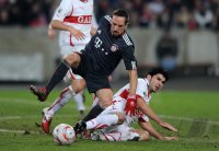 Fussball DFB Pokal 10/11 : VfB Stuttgart - FC Bayern Muenchen