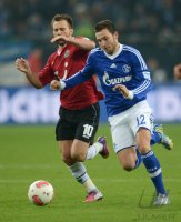 Fussball, 1. Bundesliga12/13: FC Schalke 04 - Hannover 96