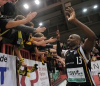 Basketball 1. Bundesliga  11/12:  Walter Tigers Tuebingen - EWE Baskets Oldenburg