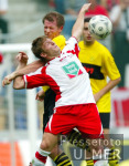 FUSSBALL 1. Bundesliga: Koeln - BVB, Zweikampf