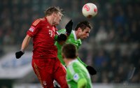 Fussball, 1. Bundesliga Saison 2012/2013: VfL Wolfsburg - Bayern Muenchen