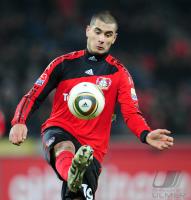 FUSSBALL, 1. BUNDESLIGA, 18. Spieltag: Leverkusen - Mainz, DERDIYOK am Ball