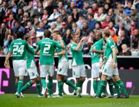 FUSSBALL 1. BUNDESLIGA: FC Bayern Muenchen  - Werder Bremen