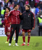 Fussball 1. Bundesliga Saison 21/22: FC Bayern Muenchen -  TSG 1899 Hoffenheim