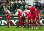 FUSSBALL  1.  Bundesliga Jubel Bayern