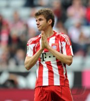 Fussball 1. Bundesliga : Thomas Mueller (FC Bayern Muenchen)