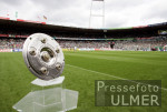 Fussball 1. Bundesliga: Bremen - Leverkusen, Schale im Stadion