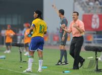 FUSSBALL  Olympia 2008   Vorrunde  Maenner   Brasilien - Belgien