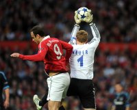 Fussball CHL  Saison 2010/2011:  Manchester United - FC Schalke 04