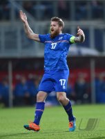 Fussball EM 2016 Quali: Aron Gunnarsson (Island)