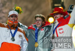 Olympische Winterspiele 2002 Siegerehrung Skispringen 90 M Schanze