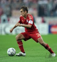 Fussball CHL  Saison 2011/2012:  Philipp Lahm (FC Bayern Muenchen)