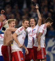Fussball, 1. Bundesliga  Saison 2014/2015: Hamburger SV - Bayer 04 Leverkusen