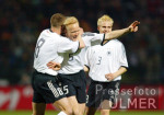Fussball - EM-Qualifikation: Deutschland - Litauen, Jubel