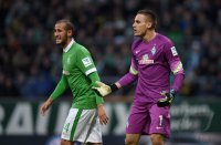 Fussball, 1. Bundesliga  Saison 2014/2015: SV Werder Bremen - Borussia Dortmund