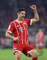 Fussball 1. Bundesliga Saison 17/18: FC Bayern Muenchen - VfL Wolfsburg