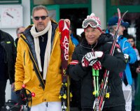 Ski Alpin WM 2013: Schauspieler Kevin Costner (USA)