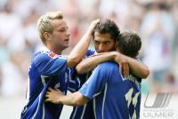 Fussball Ligapokal: Schalke - Karlsruhe