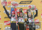 Biathlon WM - Siegespodest Damen