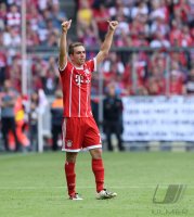 Fussball 1. Bundesliga Saison 16/17: FC Bayern Muenchen - SC Freiburg
