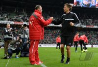 Fussball, 1. Bundesliga  Saison 2013/2014: SV Werder Bremen - VfB Stuttgart