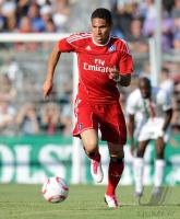 Fussball 1. Bundesliga, Saison 2010/2011: Hamburger SV: GUERRERO Einzelaktion