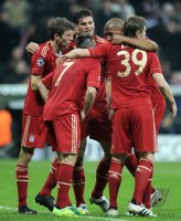 Fussball CHL  Saison 2011/2012:  FC Bayern Muenchen - SSC Neapel