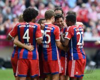 Fussball, 1. Bundesliga  Saison 2013/2014: JUBEL FC Bayern Muenchen