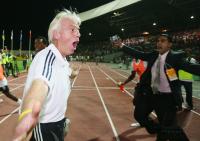 Fussball International JUBEL  Beenhakker Trainer Trinidad und Tobago