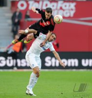 Fussball: 1. Bundesliga Saison 2010/2011: Leverkusen - Schalke