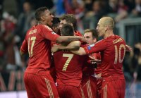 FUSSBALL INTERNATIONAL CHL HALBFINALE 12/13: FC Bayern Muenchen - FC Barcelona
