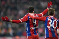 Fussball 1. Bundesliga Saison 14/15: FC Bayern Muenchen - FC Schalke 04