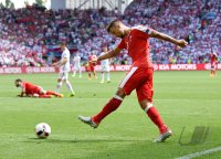 Fussball Europameisterschaft Achtelfinale 2016: Wales - Nordirland