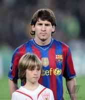 FUSSBALL  International CHL 09/10 :  Lionel Messi (Barca)