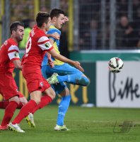 Fussball DFB Pokal Achtelfinale 14/15: SC Freiburg - 1. FC Koeln