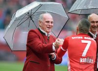 Fussball 1. Bundesliga Saison 15/16: Jubel FC Bayern Muenchen